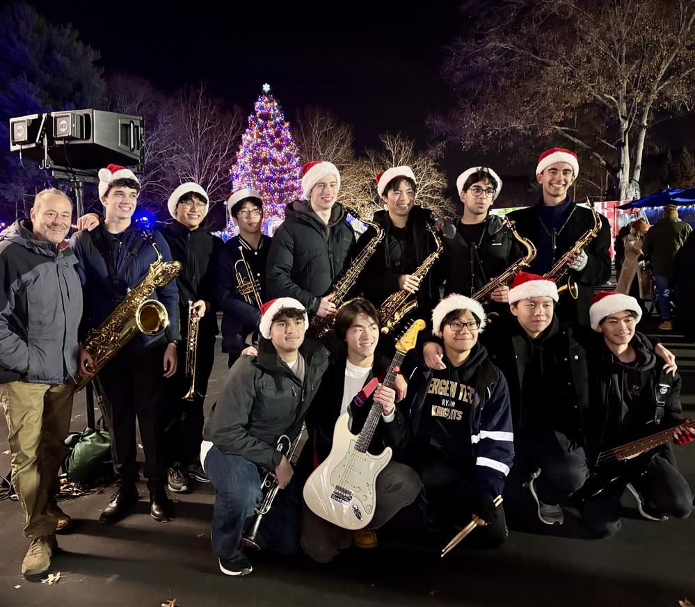  BCA Jazz Band performed a the Winter Wonderland