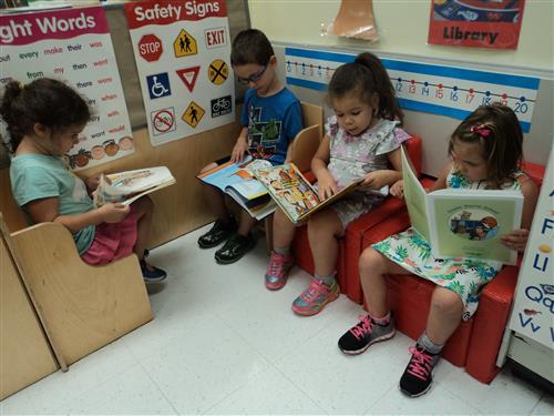 Students Reading 