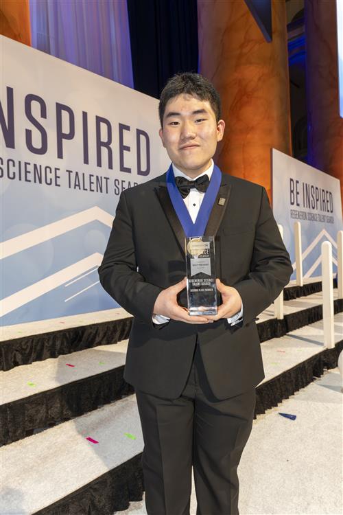 Regeneron Science Talent Search second place Edward Kang